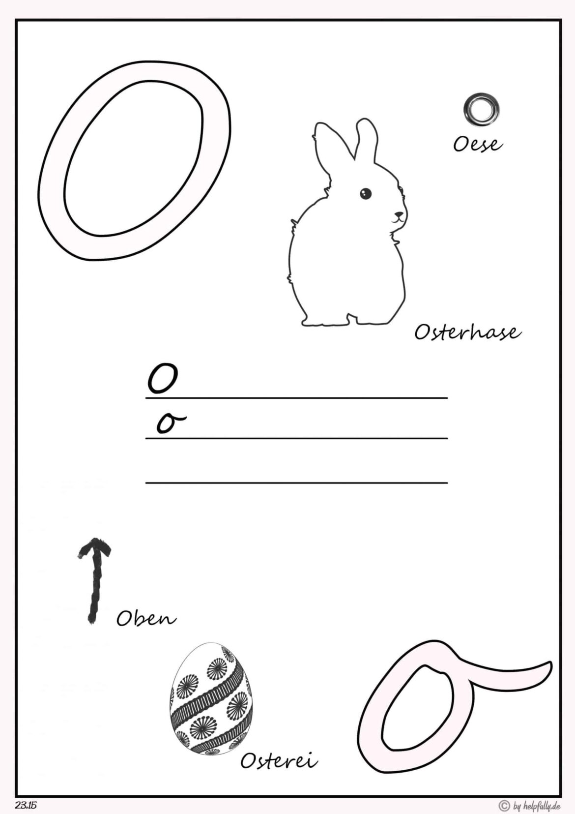 Buchstaben zum Ausdrucken | Vorlage als Gratis PDF - helpfully.de