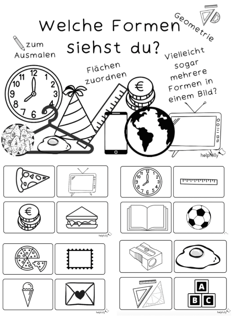 Arbeitsblätter - Gratis Übungen für Kinder ausdrucken | helpfully.de