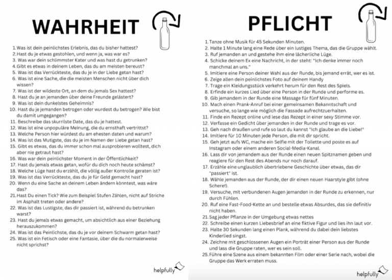Lass Uns Wahrheit Oder Pflicht Spielen www.helpfully.de