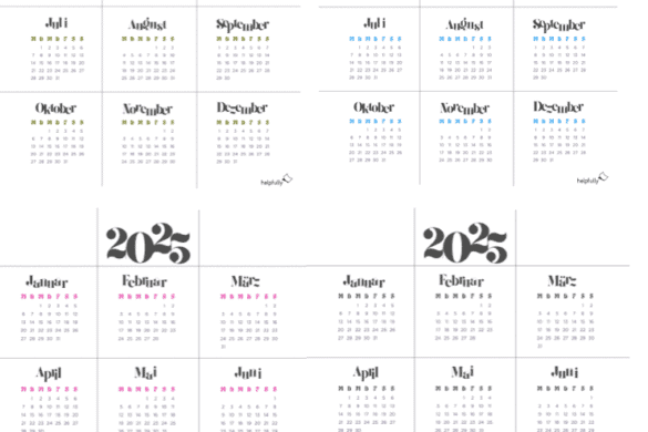 Wochenplaner mit Uhrzeit zum Ausdrucken PDF - helpfully.de