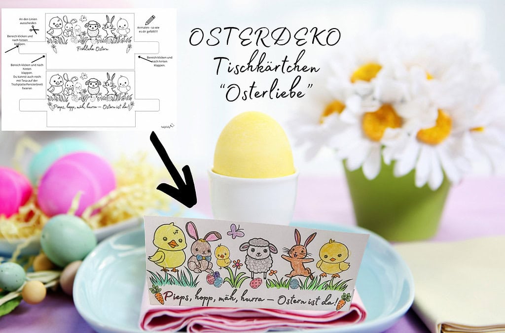 Ostern - Tolle Bastel-Vorlagen zum Ausdrucken | helpfully.de