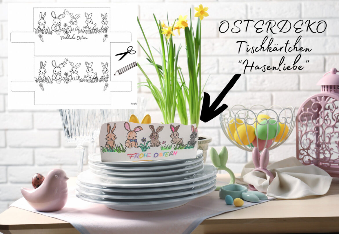 Ostern - Tolle Bastel-Vorlagen zum Ausdrucken | helpfully.de