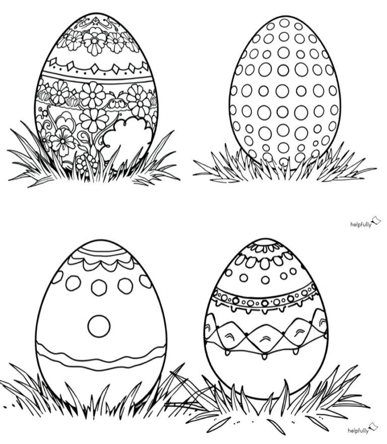 Ostern - Tolle Bastel-Vorlagen zum Ausdrucken | helpfully.de
