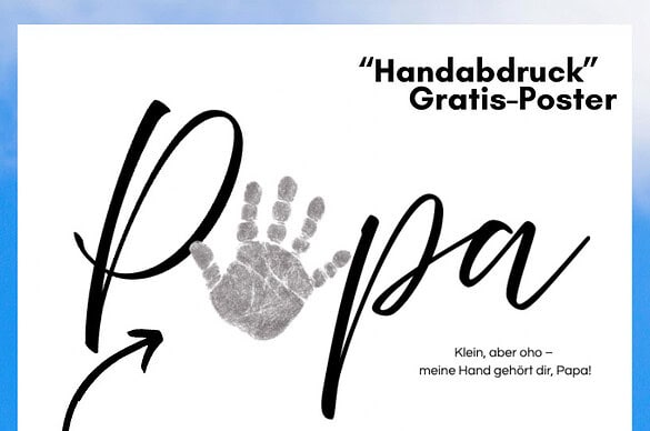 Moderne Vatertagskarte „Daddy“ Von Piccadilly – 20,3 X 15,2 Cm, Hochwertig Mit Umschlag