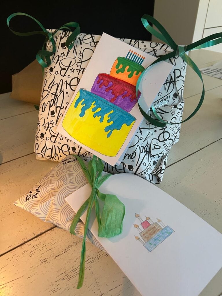 Bastelvorlage - Inspiration Torte