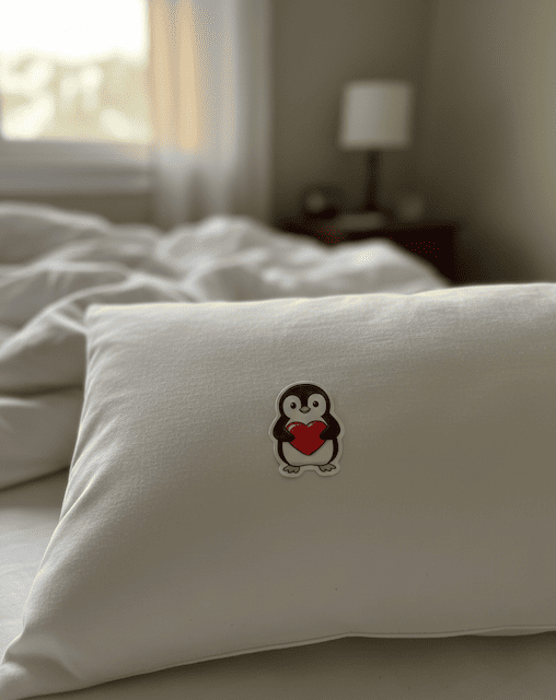 Als Liebesbotschaft auf dem Bettkissen? Die Sticker sind zum Verlieben!