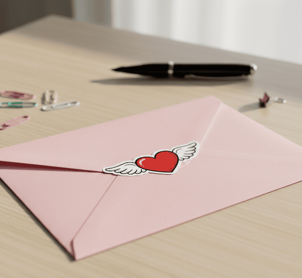 Als Valentinsgruß oder für Muttertag? Die Love-Sticker machen alles gerne mit