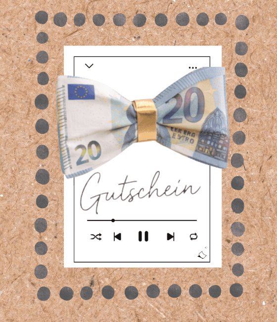 Geschenkkarte basteln mit Streaming oder Geldgutschein? jaaaa!