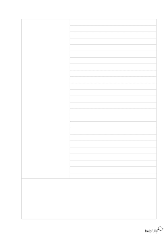 Cornell-Papier-Vorlage im A4 Format ausdrucken