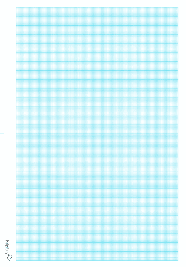Milometerpapier als PDF in Blau zum Ausdrucken