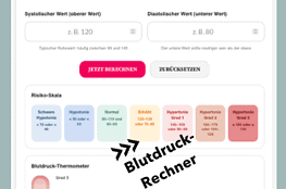 Blutdruck-Rechner von helpfully