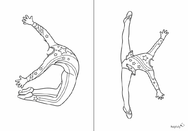 Bastelvorlage Zirkus - Figuren zum Ausdrucken, Ausmalen und Ausschneiden
