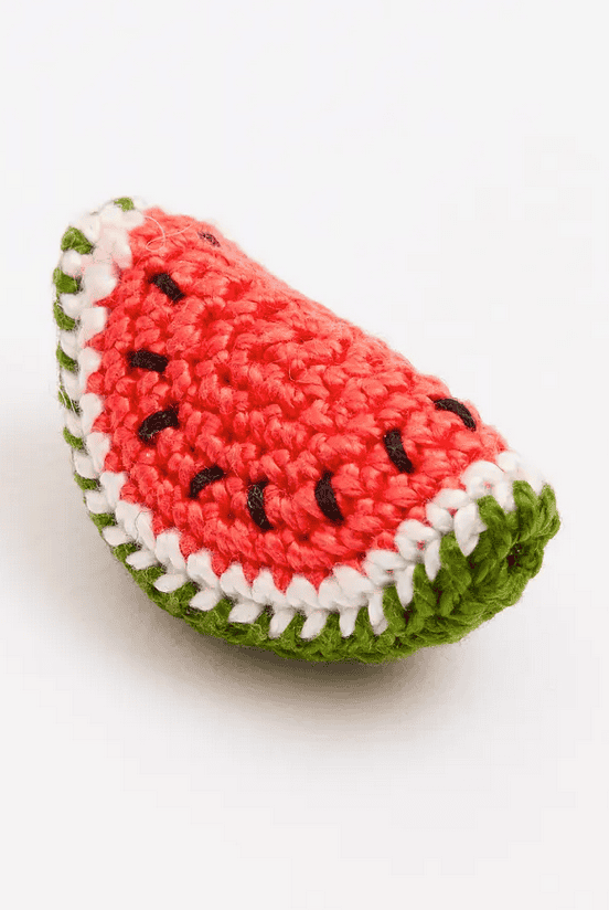 Wassermelone häkeln - mit der Anleitung von DMC, hier gratis als PDF!