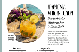 Cooles Ipanema Rezept zum Ausdrucken als Gratis-PDF