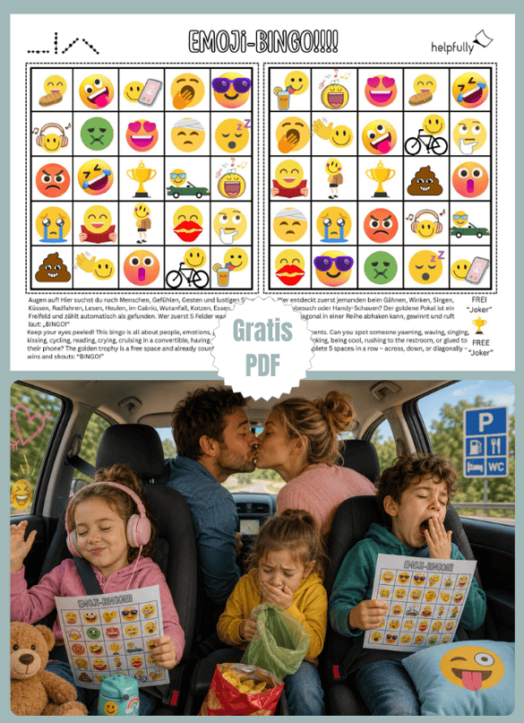 Bingo "Emojis" Freebie gratis PDF