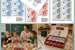 Euro-Scheine-Spielgeld zum Ausdrucken als gratis PDF-Vorlage