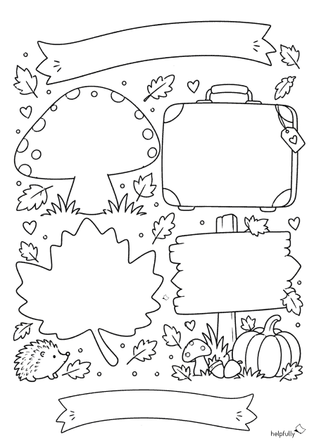 Herbst-Unterrichtsmaterial zum Ausdrucken als gratis PDF